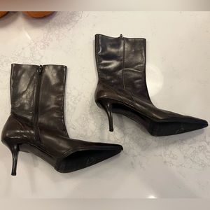 Beautiful Cole Haan Brown Leather Boots (Size 8)